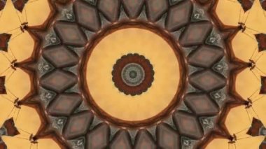 Soyut fantezi geçmişi. Geometrik kaleydoskop, mandala fraktal.