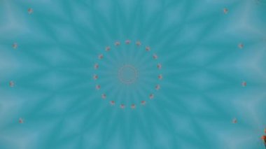 Fütürist soyut arka plan. Dinamik hareket eden fantezi döngüsü.