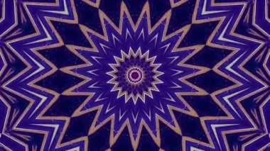 Soyut fantezi geçmişi. Geometrik kaleydoskop, mandala fraktal.