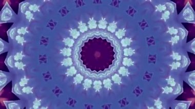 Soyut fantezi geçmişi. Geometrik kaleydoskop, mandala fraktal.