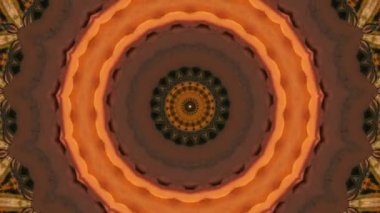 Soyut fantezi geçmişi. Geometrik kaleydoskop, mandala fraktal.