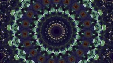 Fütürist soyut arka plan. Dinamik hareket eden fantezi döngüsü.