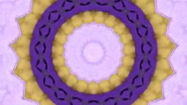 Soyut fantezi geçmişi. Geometrik kaleydoskop, mandala fraktal.