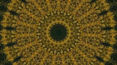 Fütürist soyut arka plan. Dinamik hareket eden fantezi döngüsü.