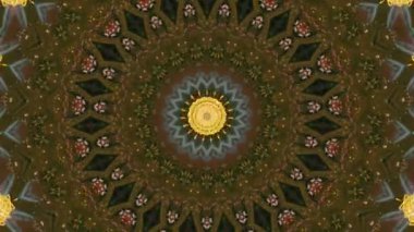 Fütürist soyut arka plan. Dinamik hareket eden fantezi döngüsü.