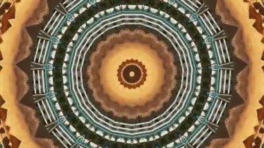 Soyut fantezi geçmişi. Geometrik kaleydoskop, mandala fraktal.