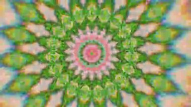 Fütürist soyut arka plan. Dinamik hareket eden fantezi döngüsü.