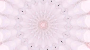 4K soyut arkaplan. Dinamik hareket eden fantezi döngüsü. Kaleydoskop.