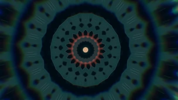 4K abstrakten Hintergrund. Dynamisch bewegte Fantasieschleife. Kaleidoskop. — Stockvideo