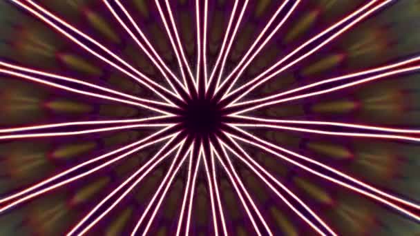 Latar belakang abstrak 4K. Dinamis bergerak loop fantasi. Kaleidoskop. — Stok Video
