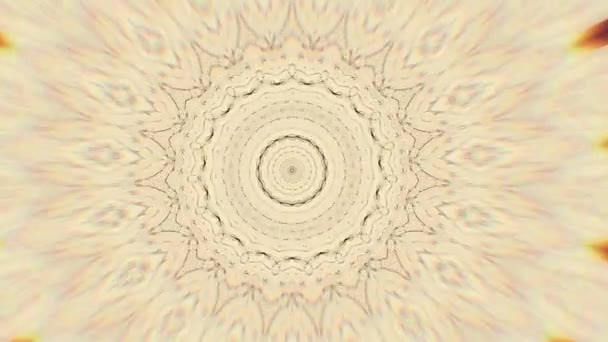 4K abstrakter Hintergrund 60fps. Dynamisch bewegte Fantasieschleife. Kaleidoskop. — Stockvideo