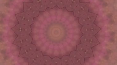 4K soyut arkaplan. Dinamik hareket eden fantezi döngüsü. Kaleydoskop.