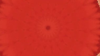 4K soyut arkaplan. Dinamik hareket eden fantezi döngüsü. Kaleydoskop.