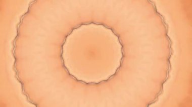 4K soyut arkaplan. Dinamik hareket eden fantezi döngüsü. Kaleydoskop.