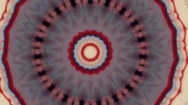 4K soyut arkaplan. Dinamik hareket eden fantezi döngüsü. Kaleydoskop.