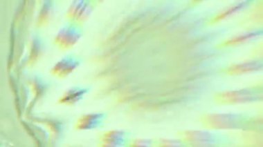 4K yeşil soyut arka plan 60fps. Dinamik hareket eden fantezi döngüsü. Kaleydoskop.