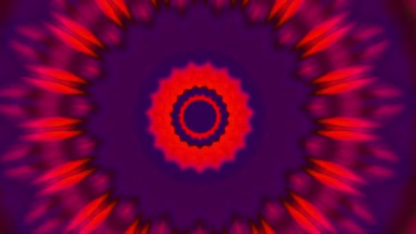 4K abstract background. Dynamic moving fantasy loop. Kaleidoscope. — Stock Video