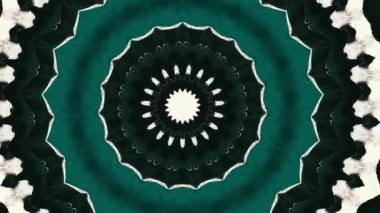 Mandala soyut geçmişi, meditasyon sihri. Ruhani hareket. Kozmik çakra.