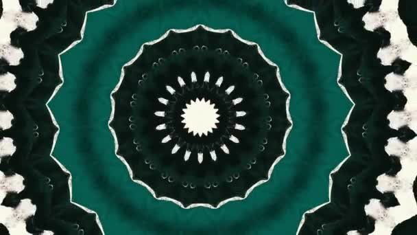 Mandala abstract background, meditation magic ornate. Spiritual movement. Cosmic chakra. — Stock Video