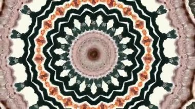 Mandala soyut geçmişi, meditasyon sihri. Ruhani hareket. Kozmik çakra.