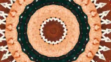 Mandala soyut geçmişi, meditasyon sihri. Ruhani hareket. Kozmik çakra.