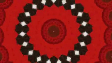 Mandala soyut geçmişi, meditasyon sihri. Ruhani hareket. Kozmik çakra.