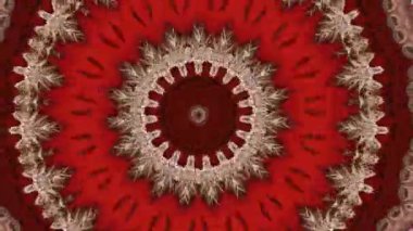 Mandala soyut geçmişi, meditasyon sihri. Ruhani hareket. Kozmik çakra.