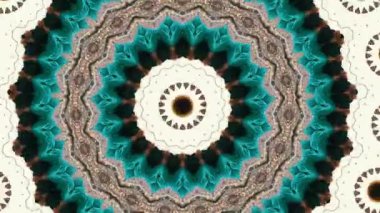 Mandala soyut geçmişi, meditasyon sihri. Ruhani hareket. Kozmik çakra.