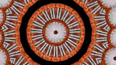 Mandala soyut geçmişi, meditasyon sihri. Ruhani hareket. Kozmik çakra.
