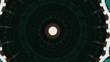Mandala soyut geçmişi, meditasyon sihri. Ruhani hareket. Kozmik çakra.