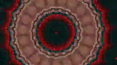 Mandala soyut geçmişi, meditasyon sihri. Ruhani hareket. Kozmik çakra.