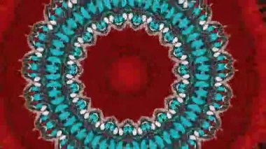 Mandala soyut geçmişi, meditasyon sihri. Ruhani hareket. Kozmik çakra.