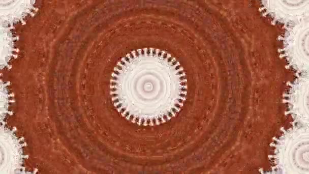 Mandala abstract background, meditation magic ornate. Spiritual movement. Cosmic chakra. — Stock Video