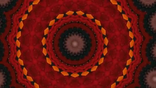 Mandala abstrakcyjne tło, medytacja magia ornate. Ruch duchowy. Czakra kosmiczna. — Wideo stockowe