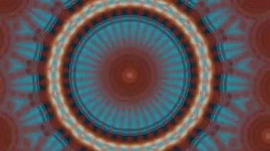 Mandala soyut geçmişi, meditasyon sihri. Ruhani hareket. Kozmik çakra.