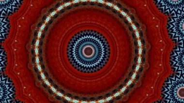 Mandala soyut geçmişi, meditasyon sihri. Ruhani hareket. Kozmik çakra.