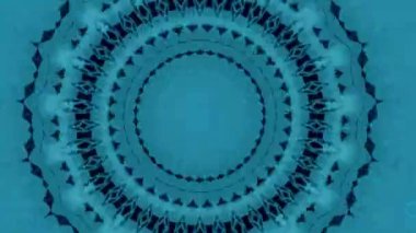 Mandala soyut geçmişi, meditasyon sihri. Ruhani hareket. Kozmik çakra.