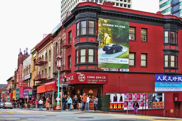 San Francisco 'daki Çin Mahallesi — Stok fotoğraf