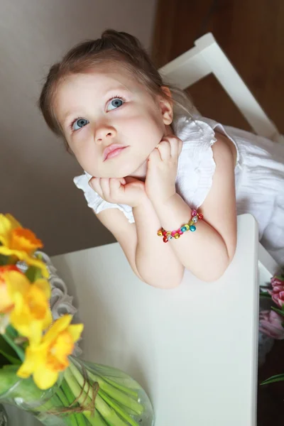 Krásná malá dívka — Stock fotografie