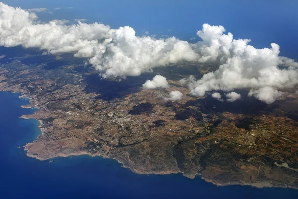 Aerial view on Cyprus — Stock Photo, Image