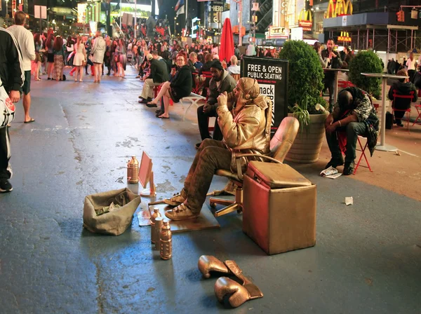 Times Square. New York City — Stock Photo, Image