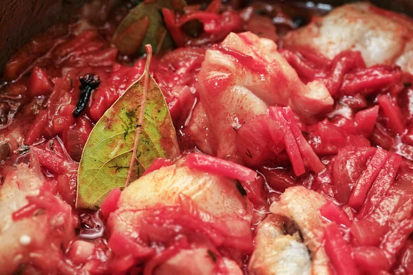 Fish stew of marinated — Stock Photo, Image