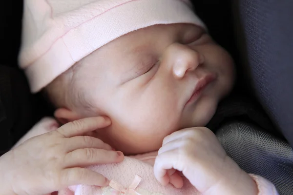 Sleeping newborn baby — Stock Photo, Image