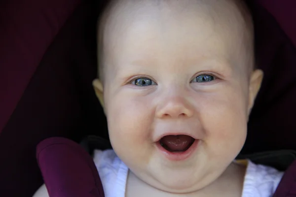 Laughing baby — Stock Photo, Image