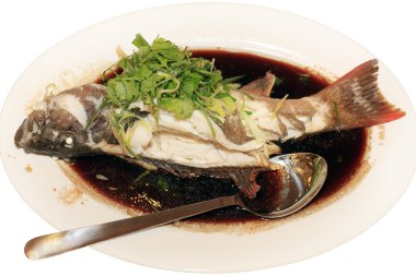 Izgara orfoz orfoz balık