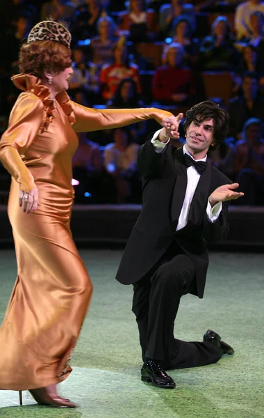 Nikolay Tsiskaridze en Tatyana Shmyga — Stockfoto