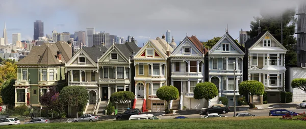 Alamo square — Stock fotografie