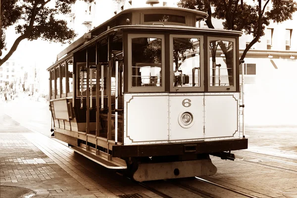 Vecchio tram — Foto Stock