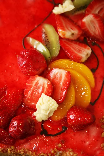 Pie with fruit — Stock Photo, Image