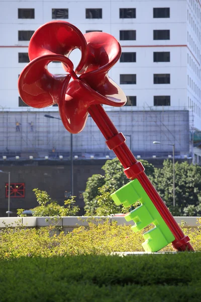 Sculpture en Hong Kong — Photo